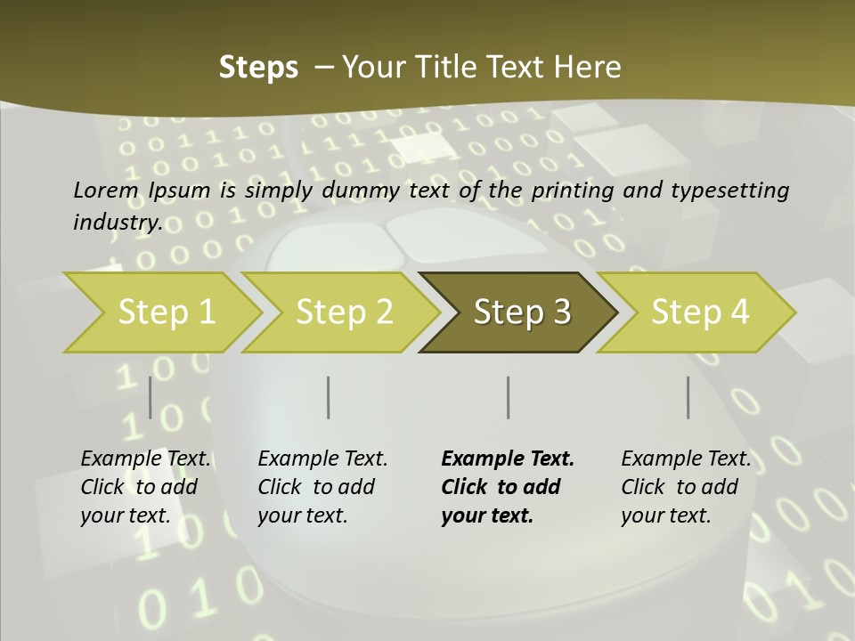 Light Digital Space PowerPoint Template