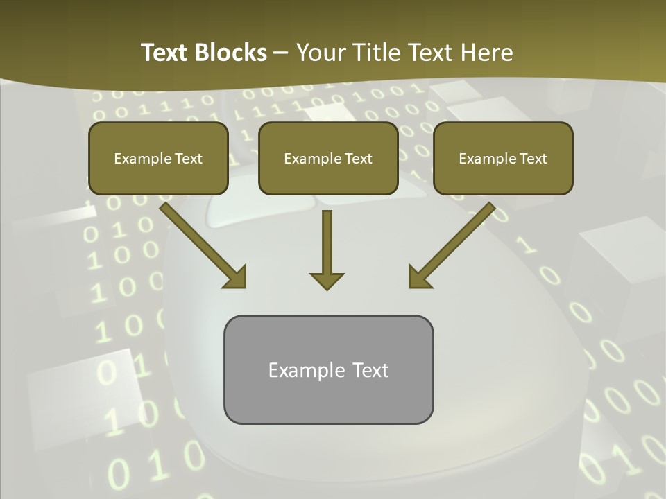 Light Digital Space PowerPoint Template