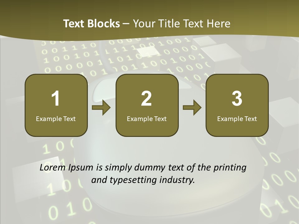Light Digital Space PowerPoint Template