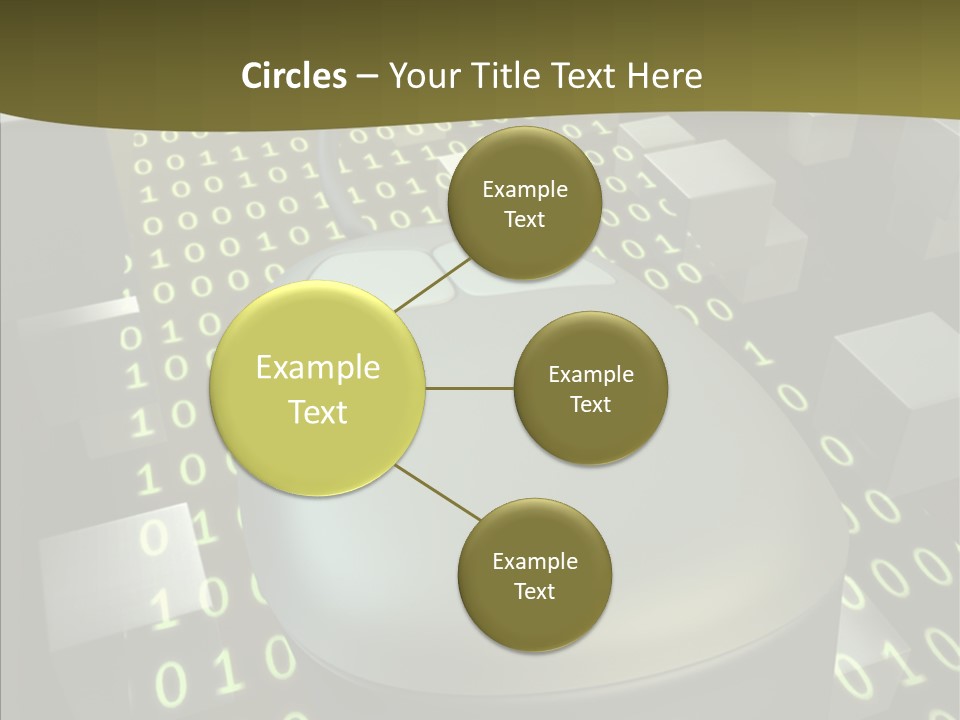 Light Digital Space PowerPoint Template