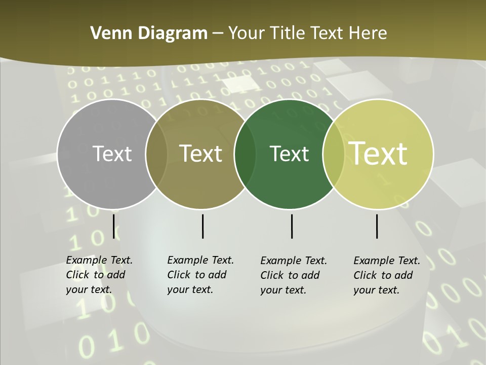 Light Digital Space PowerPoint Template