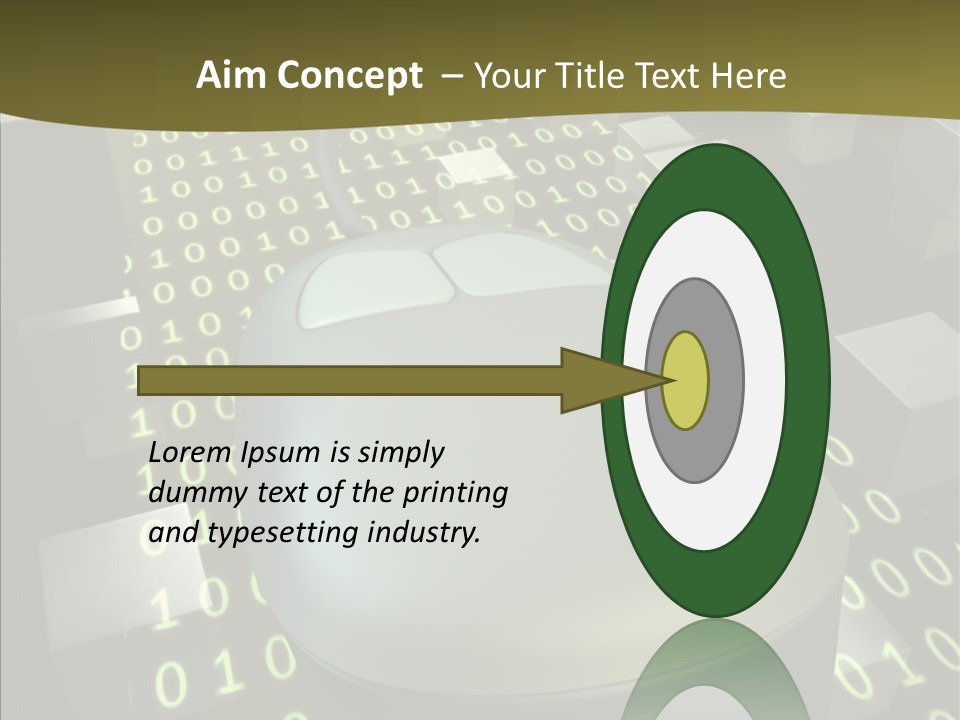 Light Digital Space PowerPoint Template