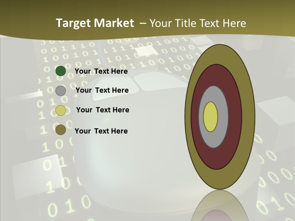 Light Digital Space PowerPoint Template