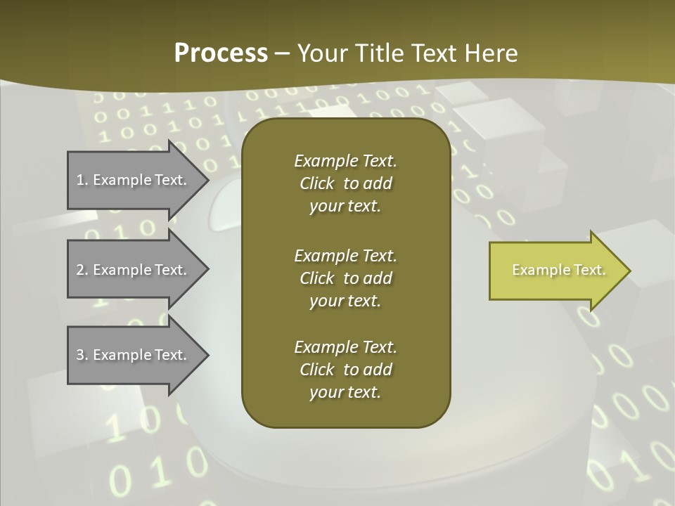 Light Digital Space PowerPoint Template
