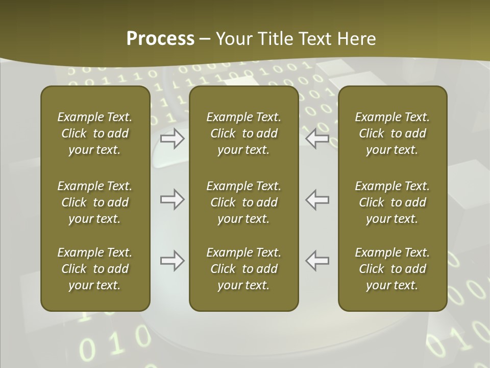 Light Digital Space PowerPoint Template