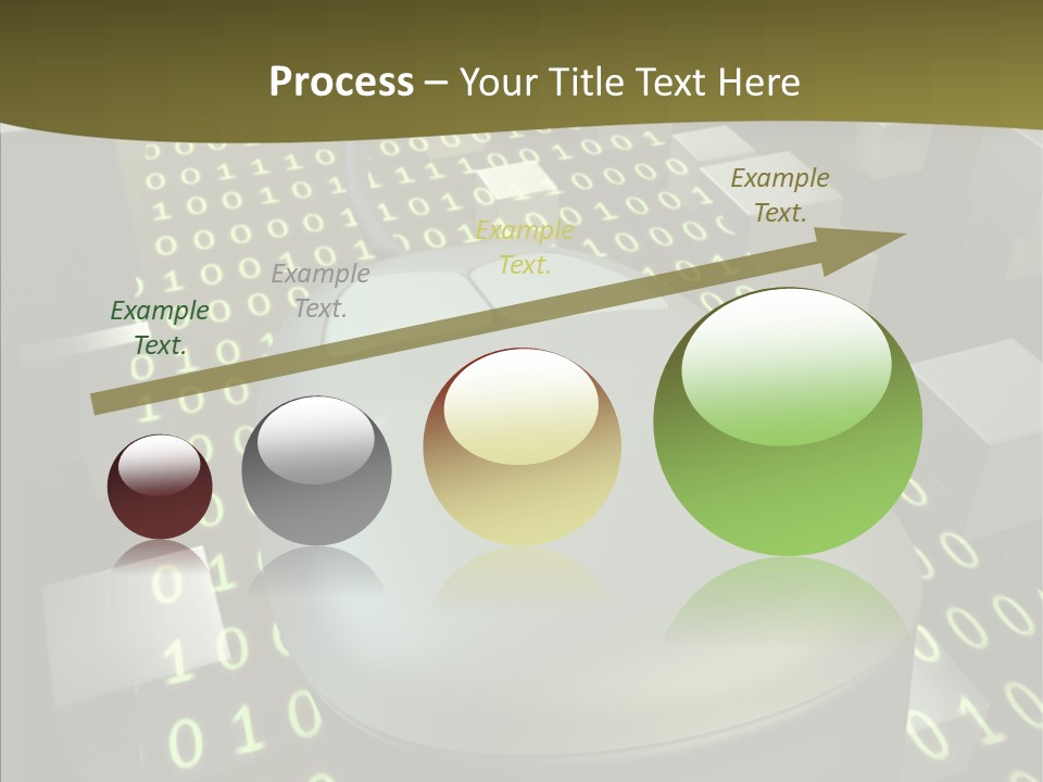 Light Digital Space PowerPoint Template