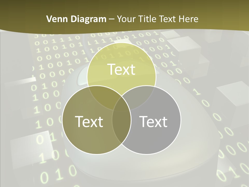 Light Digital Space PowerPoint Template