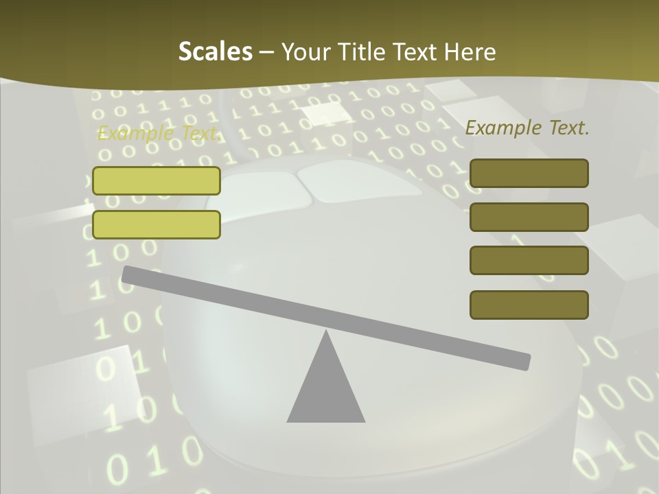Light Digital Space PowerPoint Template