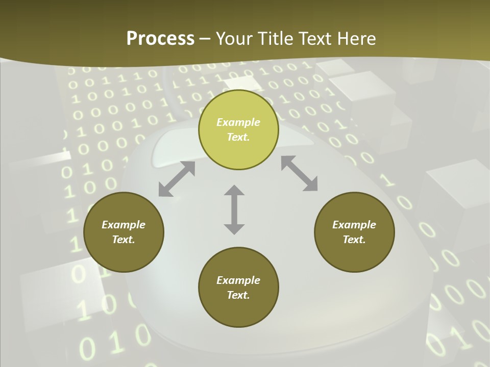 Light Digital Space PowerPoint Template