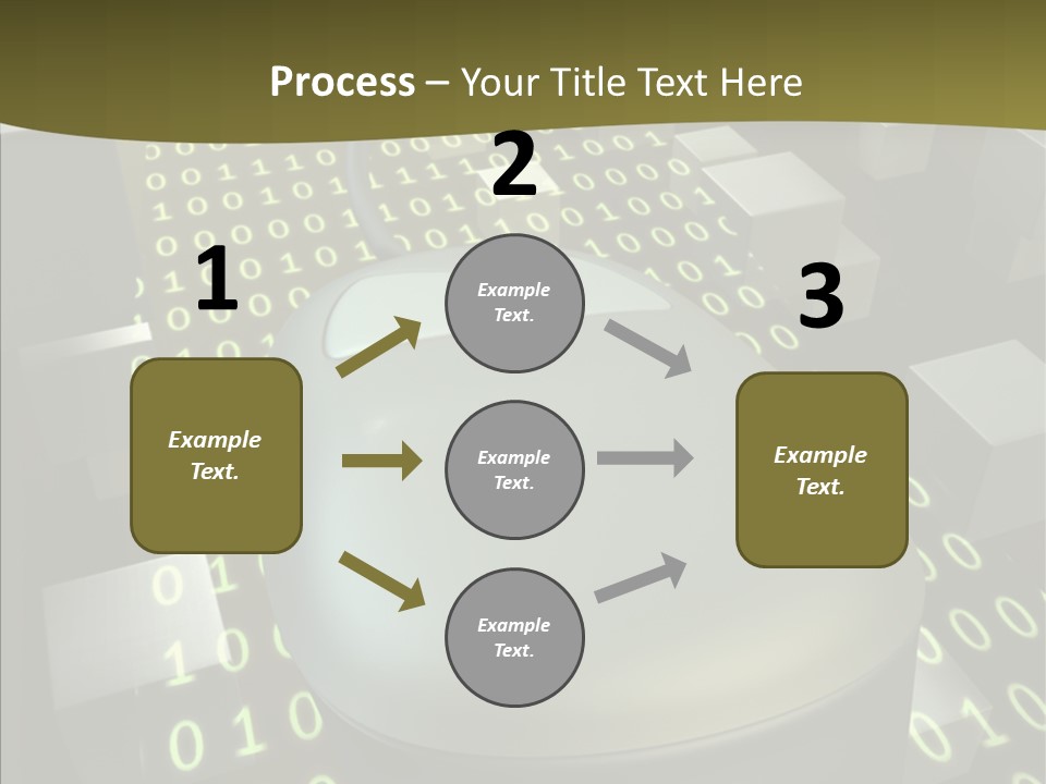 Light Digital Space PowerPoint Template