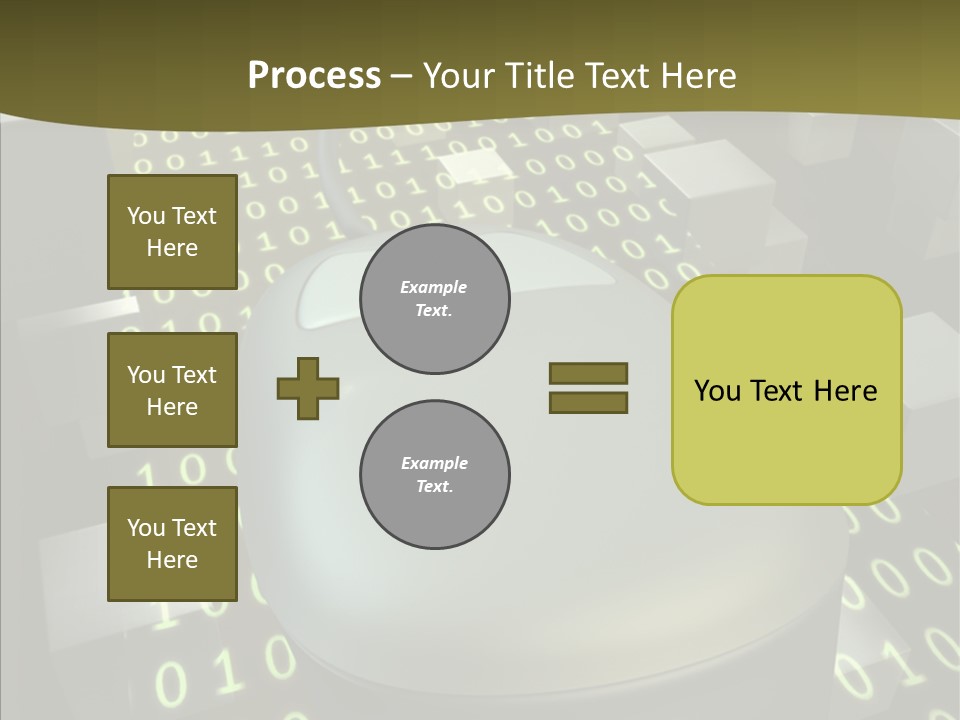 Light Digital Space PowerPoint Template