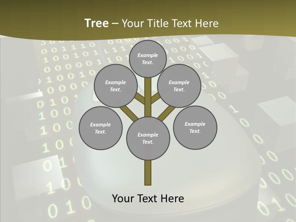 Light Digital Space PowerPoint Template