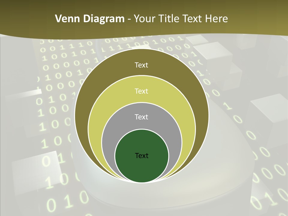 Light Digital Space PowerPoint Template