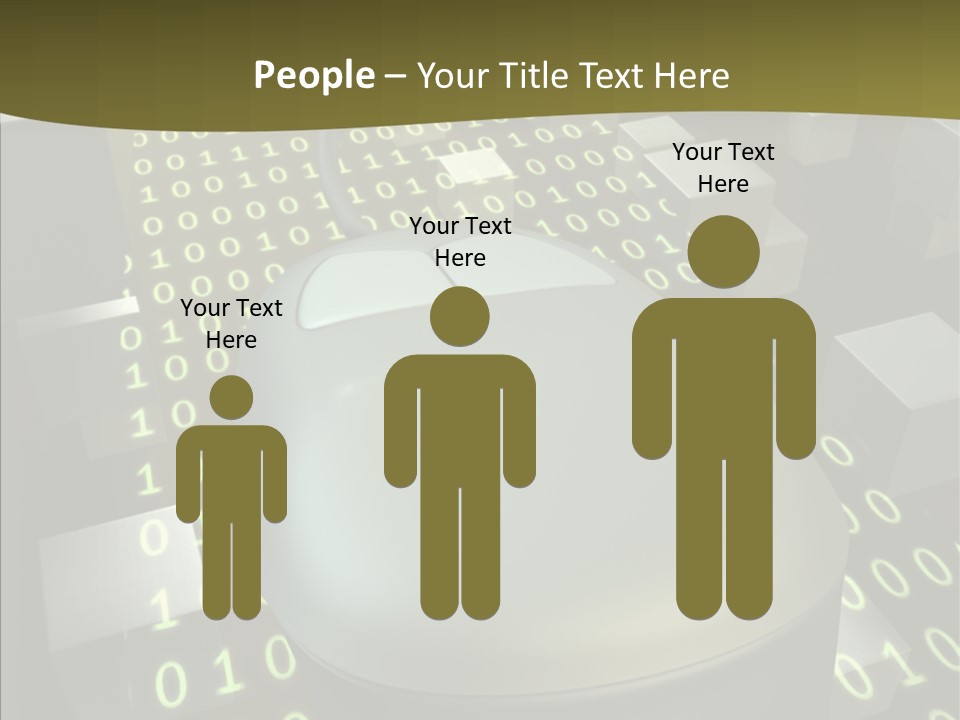 Light Digital Space PowerPoint Template