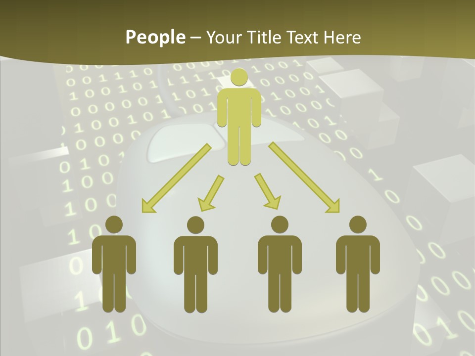 Light Digital Space PowerPoint Template