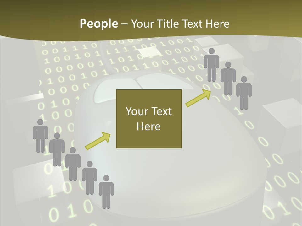 Light Digital Space PowerPoint Template