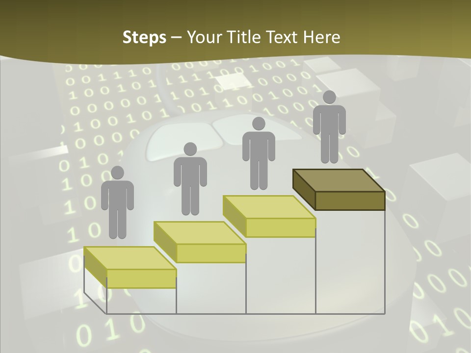 Light Digital Space PowerPoint Template