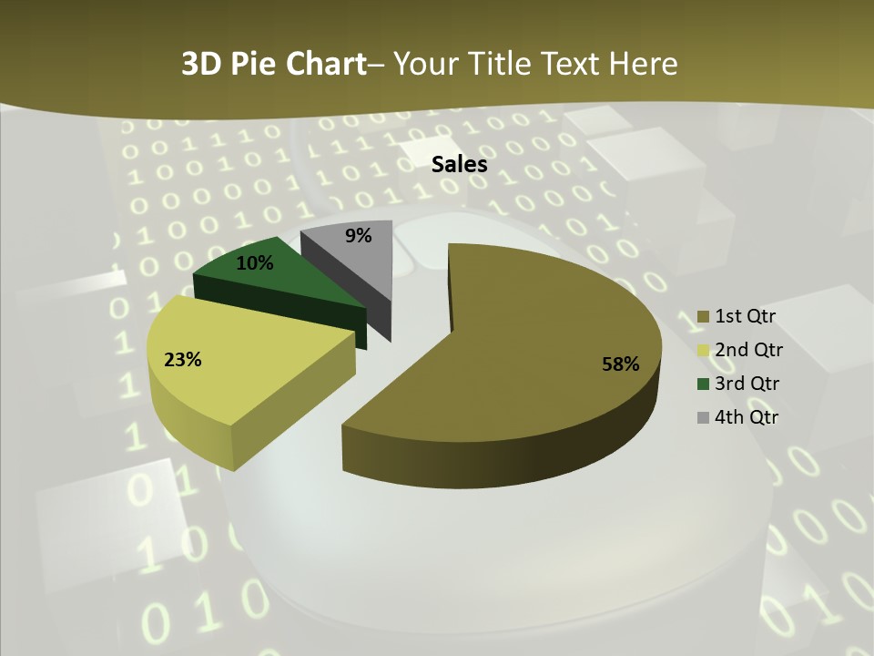 Light Digital Space PowerPoint Template