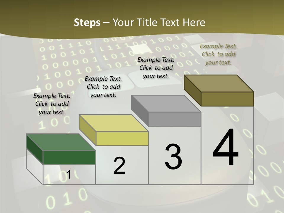 Light Digital Space PowerPoint Template