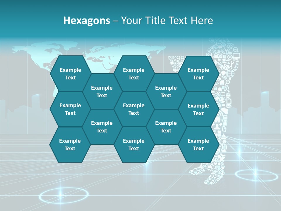 Business Planet Media PowerPoint Template