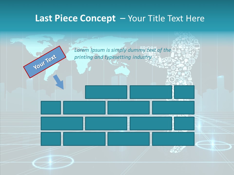 Business Planet Media PowerPoint Template