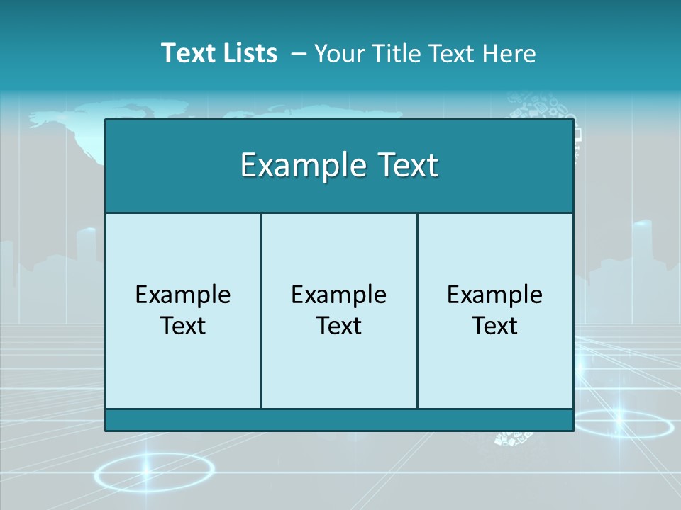 Business Planet Media PowerPoint Template