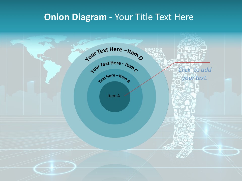 Business Planet Media PowerPoint Template