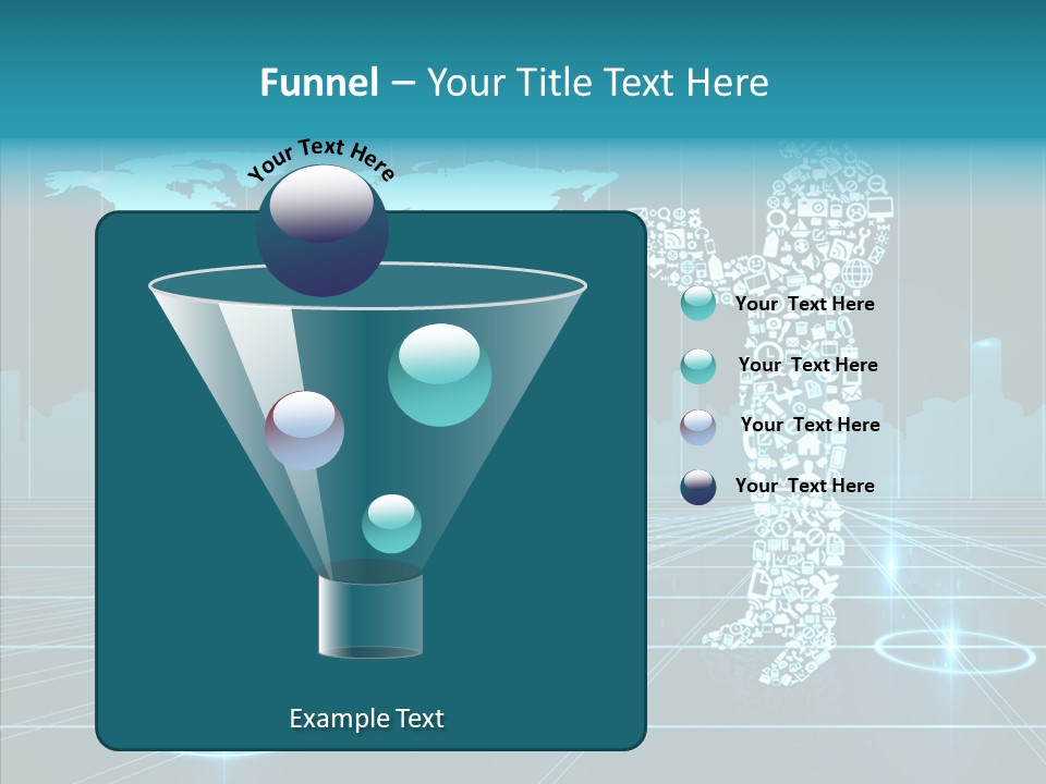Business Planet Media PowerPoint Template