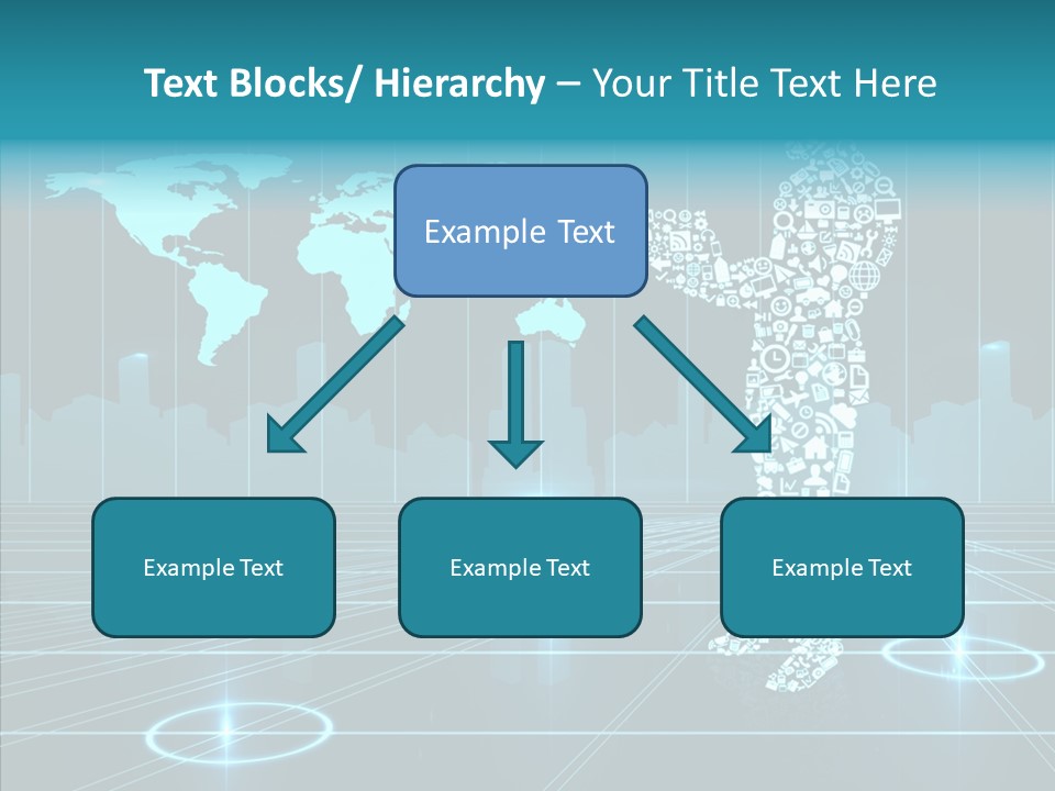 Business Planet Media PowerPoint Template