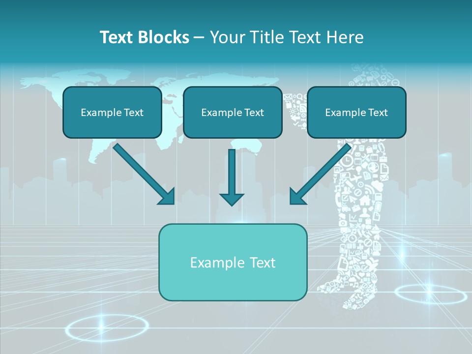 Business Planet Media PowerPoint Template