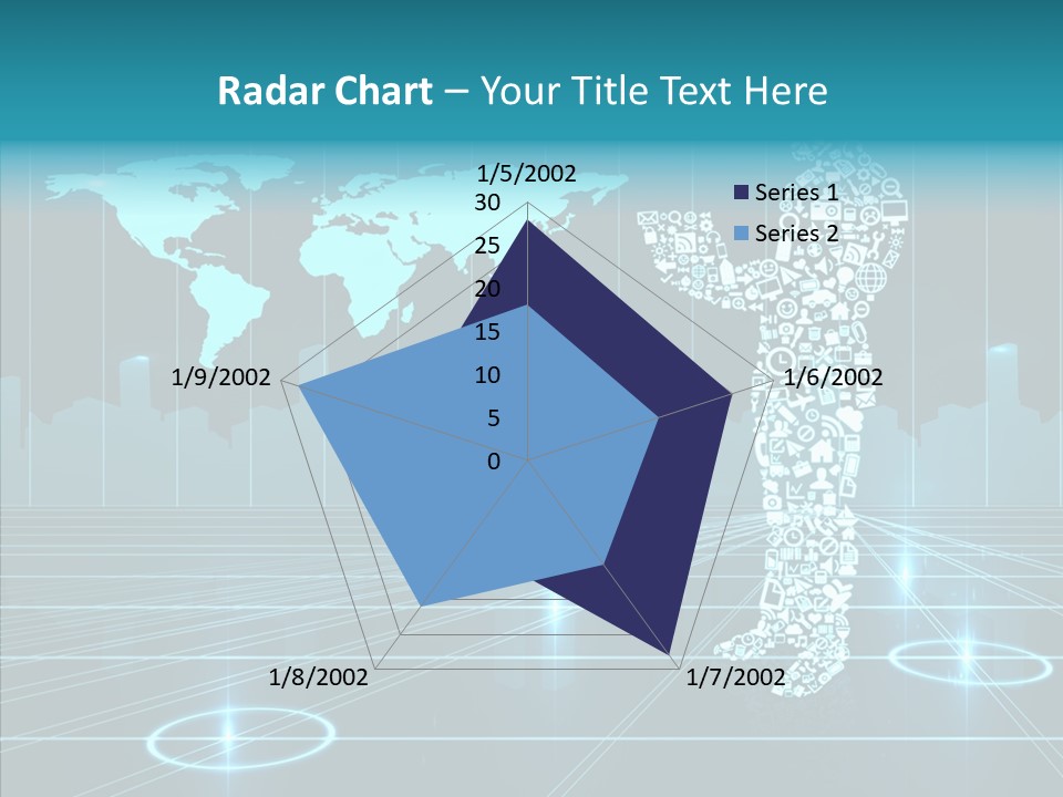 Business Planet Media PowerPoint Template