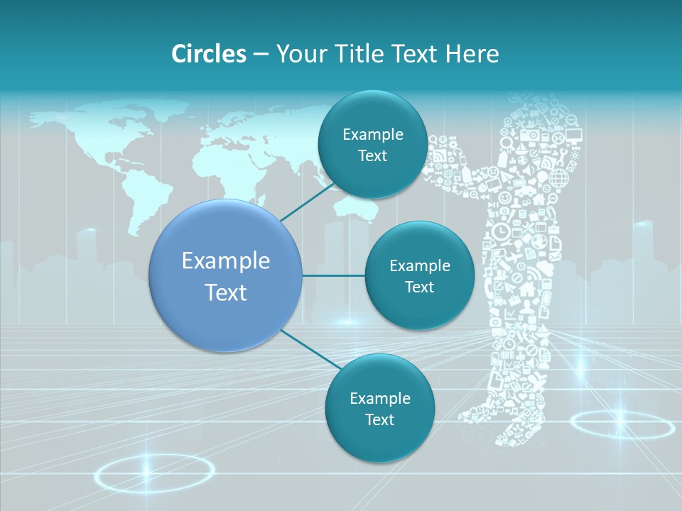 Business Planet Media PowerPoint Template