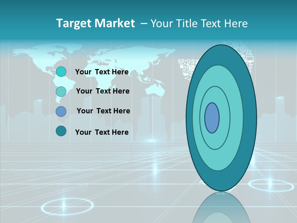 Business Planet Media PowerPoint Template