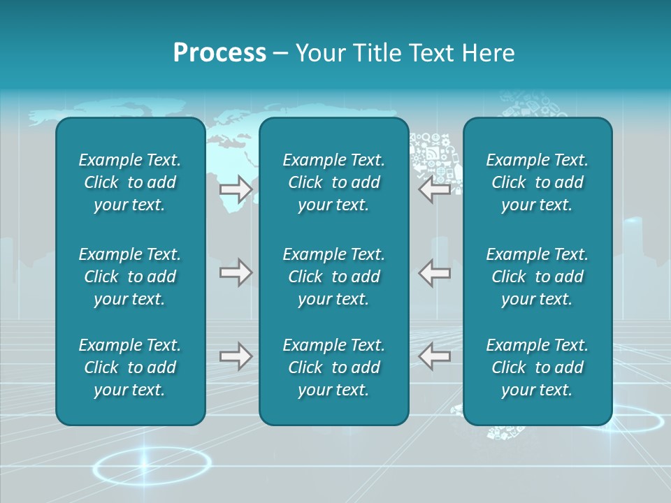 Business Planet Media PowerPoint Template