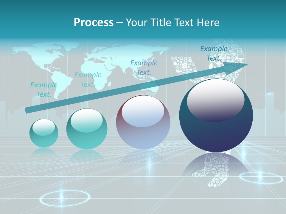 Business Planet Media PowerPoint Template