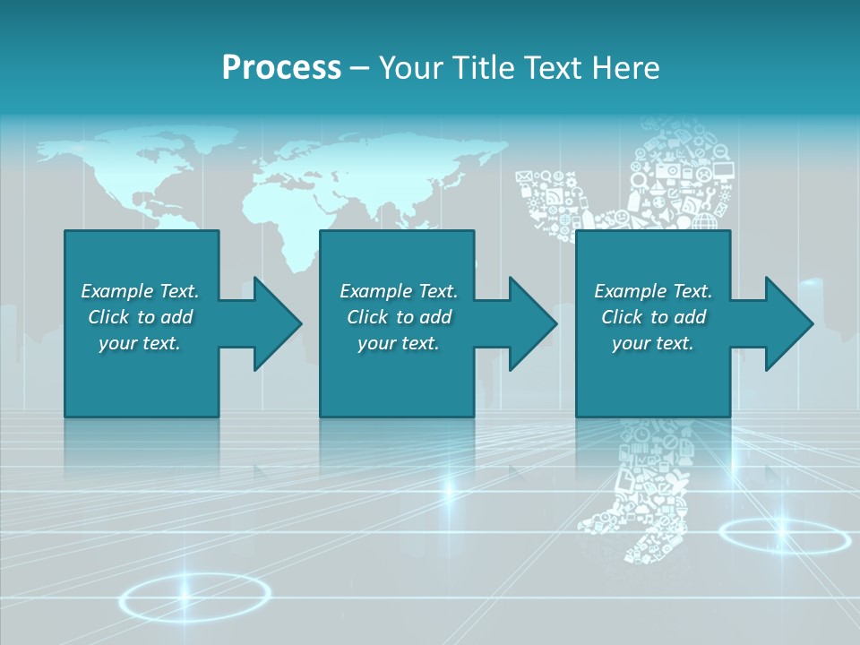 Business Planet Media PowerPoint Template
