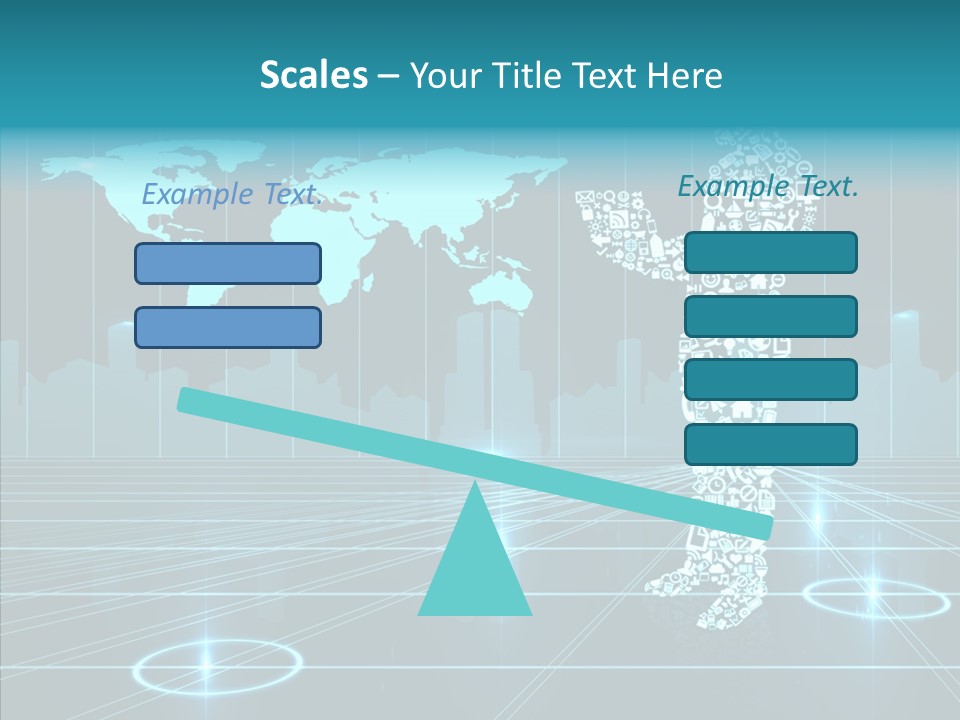 Business Planet Media PowerPoint Template