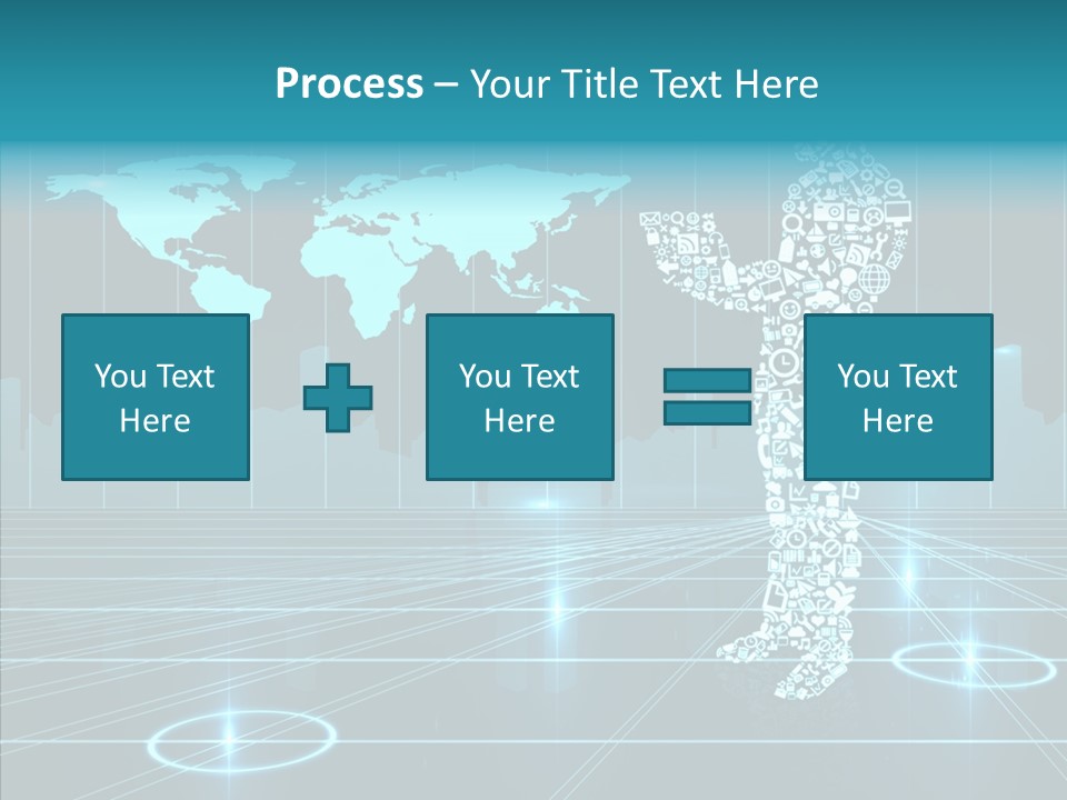 Business Planet Media PowerPoint Template