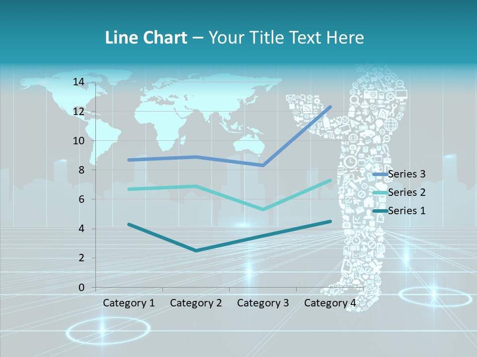 Business Planet Media PowerPoint Template