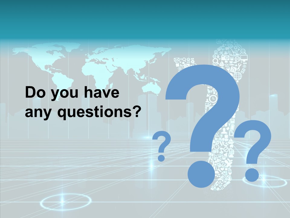 Business Planet Media PowerPoint Template