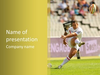 Mcalister Fly Half France PowerPoint Template