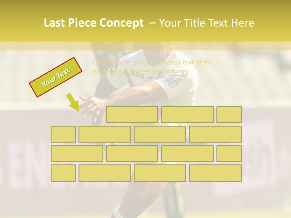 Mcalister Fly Half France PowerPoint Template