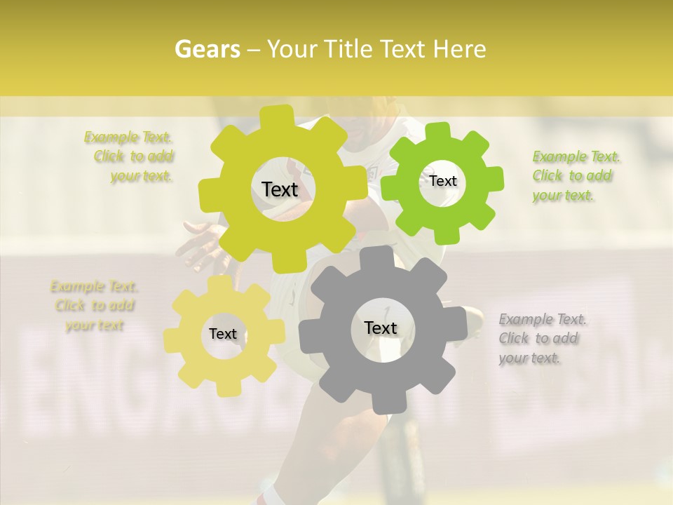 Mcalister Fly Half France PowerPoint Template