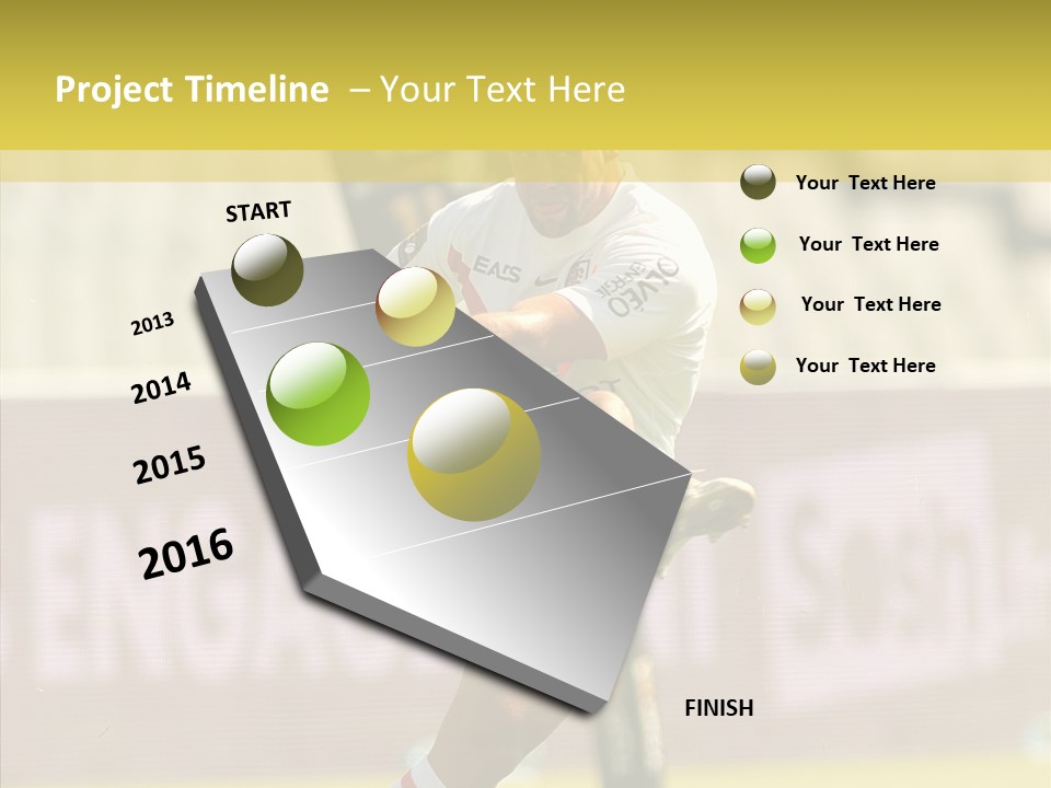 Mcalister Fly Half France PowerPoint Template