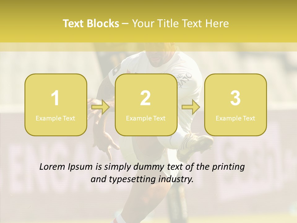 Mcalister Fly Half France PowerPoint Template