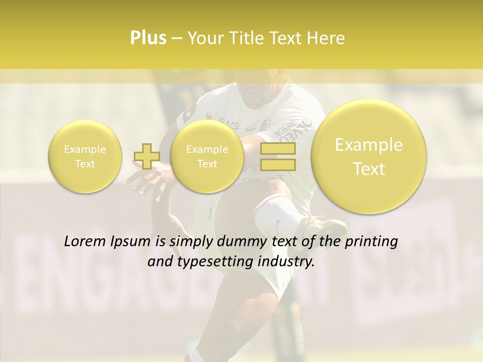 Mcalister Fly Half France PowerPoint Template