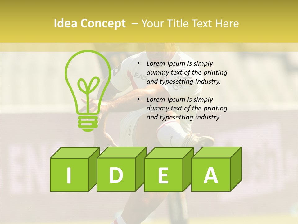 Mcalister Fly Half France PowerPoint Template