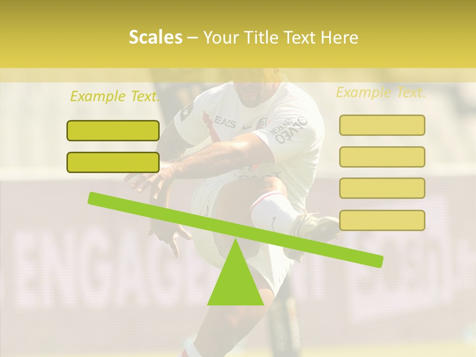 Mcalister Fly Half France PowerPoint Template