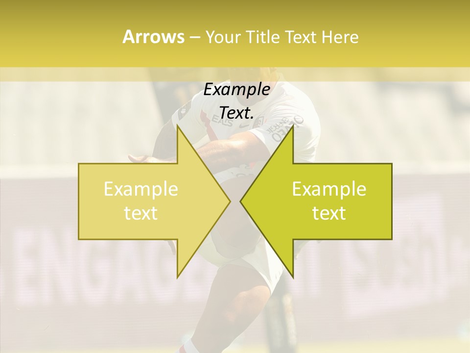 Mcalister Fly Half France PowerPoint Template