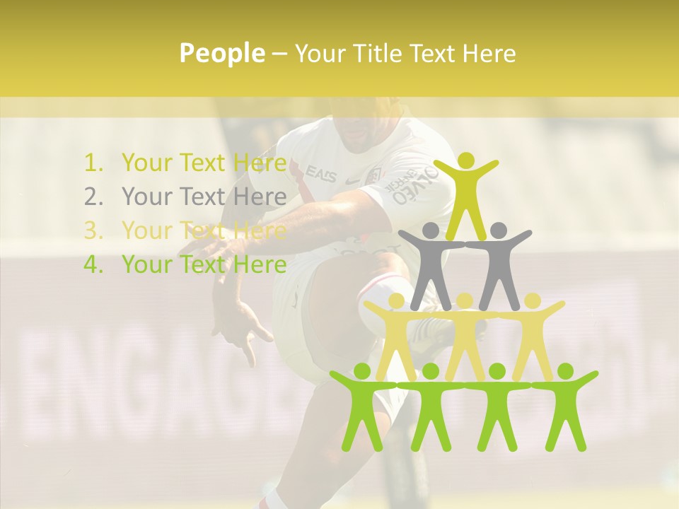 Mcalister Fly Half France PowerPoint Template